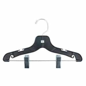 New Black 12" Kids Suit Hanger