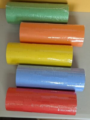 Pricing Gun Labels for X-Mark 21-86, Color Sold by Sleeve