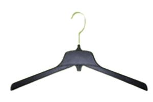 Recycled Black 19" Coat Hanger