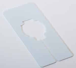 White rectangular size/merchandise dividers