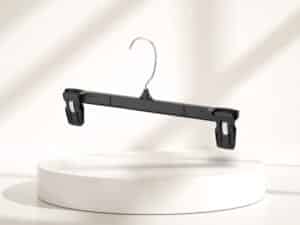 Recycled Black 12" Pinch Grip Bottom Hanger