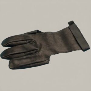 Heavy Duty Leather Tagging Gun Glove Offers Protection From Needles