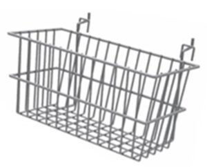 wire basket for display wall